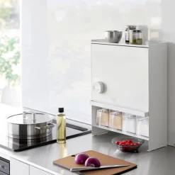 Yamazaki Concealable Seasoning Rack