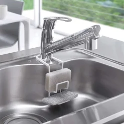 Yamazaki Faucet-Hanging Sponge Holder