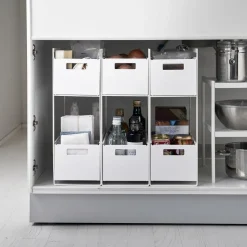 Yamazaki Two-Tier Cabinet Storage Basket