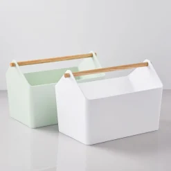 Yamazaki Wood Handle Storage Caddy