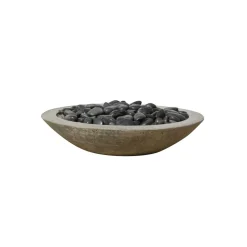 Zen Cast Stone Indoor/Outdoor Bowl Planter