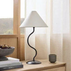 Zigzag Table Lamp (24")